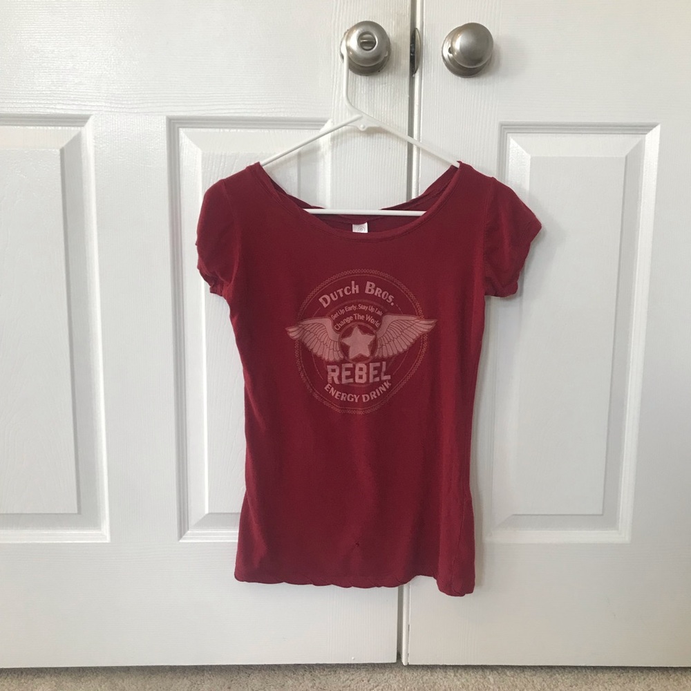 Dutch Bros Tee Red